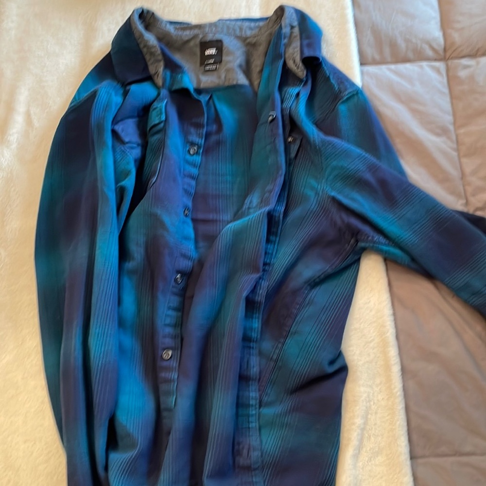 Vans long sleeve flannel